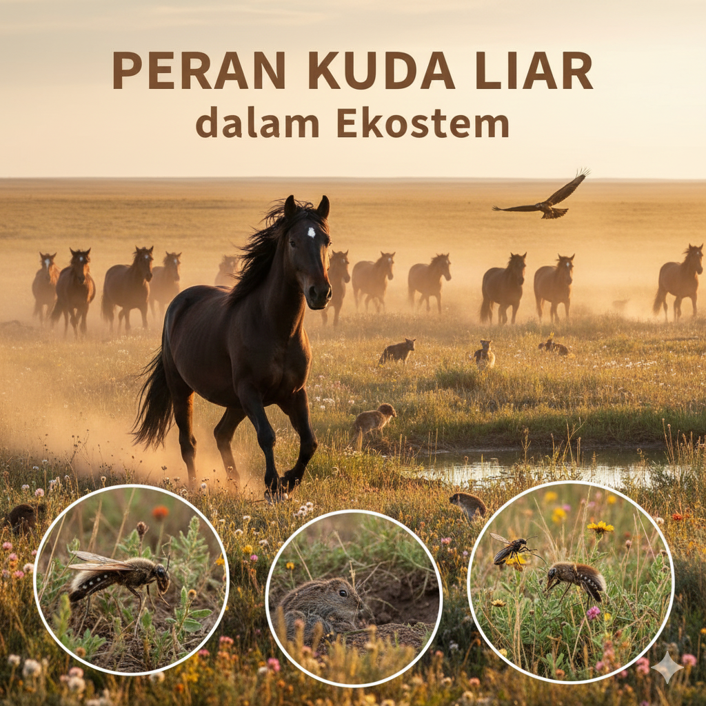 Peran Kuda liar dalam ekosistem
